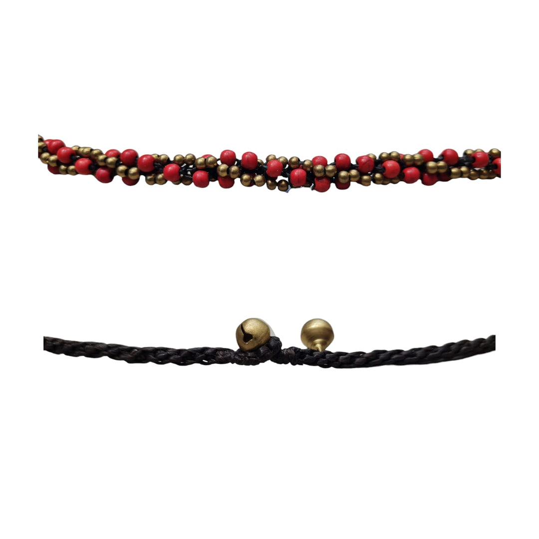 Collar Ibiza color coral