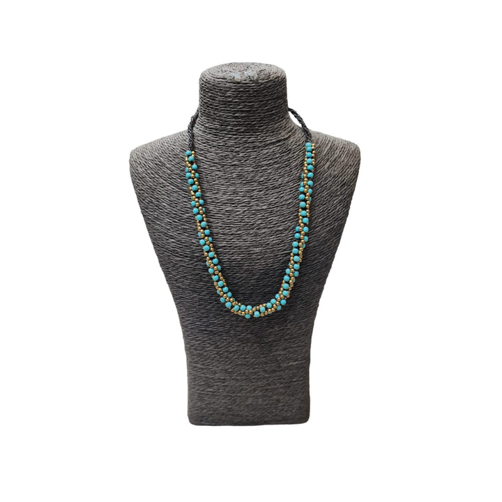 Collar Ibiza color turquesa