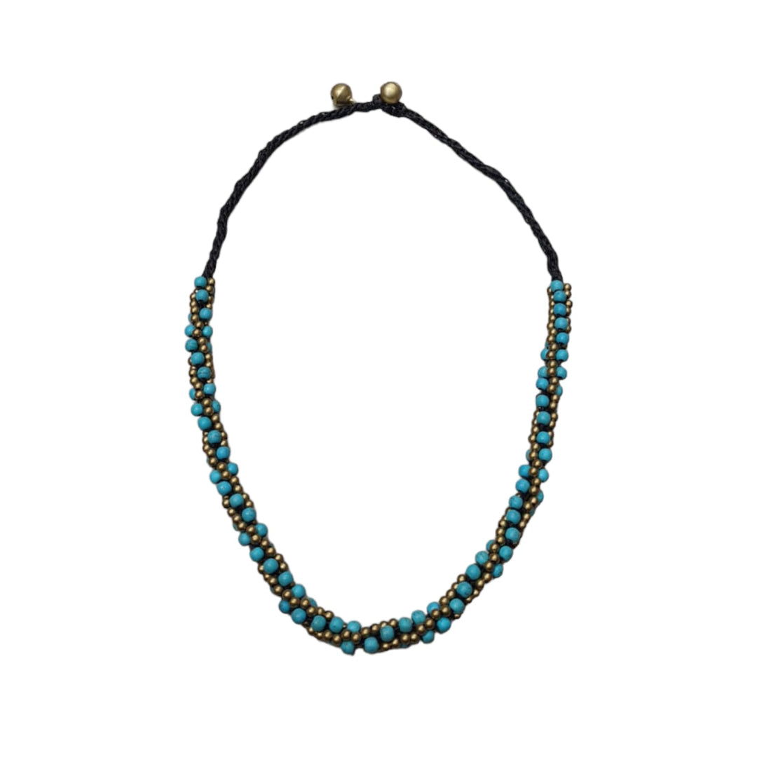 Collar Ibiza color turquesa