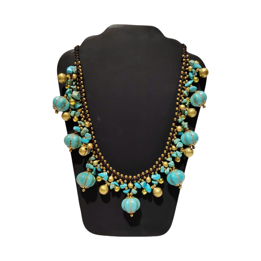 Collar Karon color Turquesa