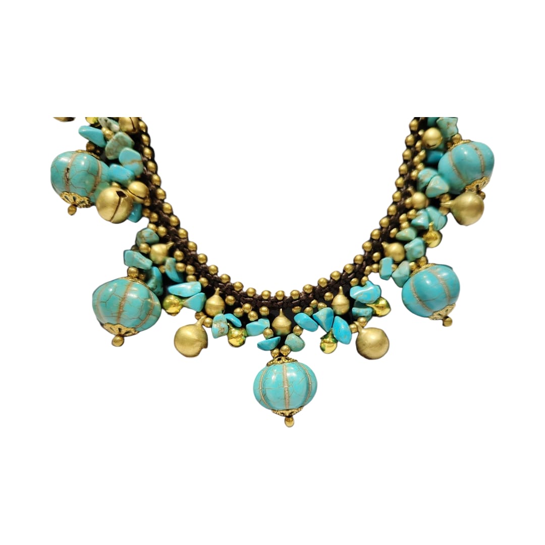 Collar Karon color Turquesa