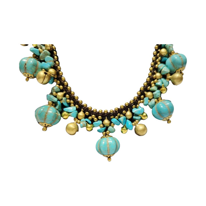 Collar Karon color Turquesa