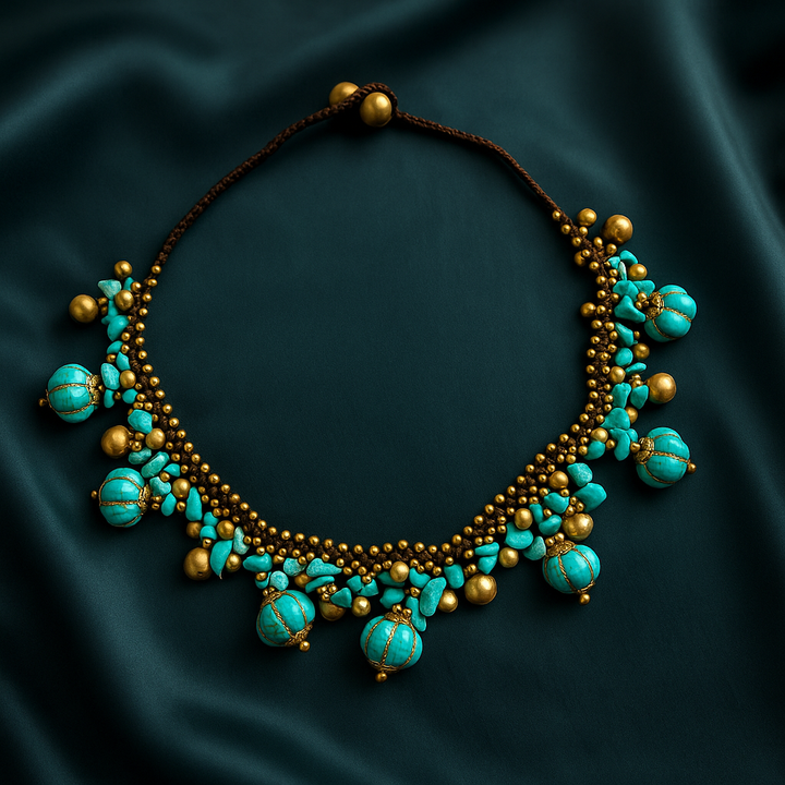 Collar Coral Turquesa 01
