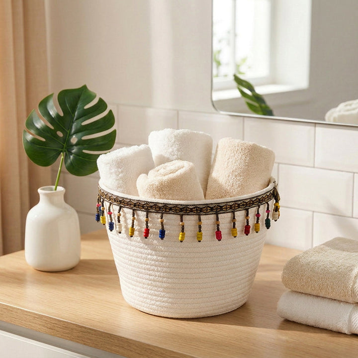 Canasto_blanco_con_borlas_de_colores CASONA DECO 
