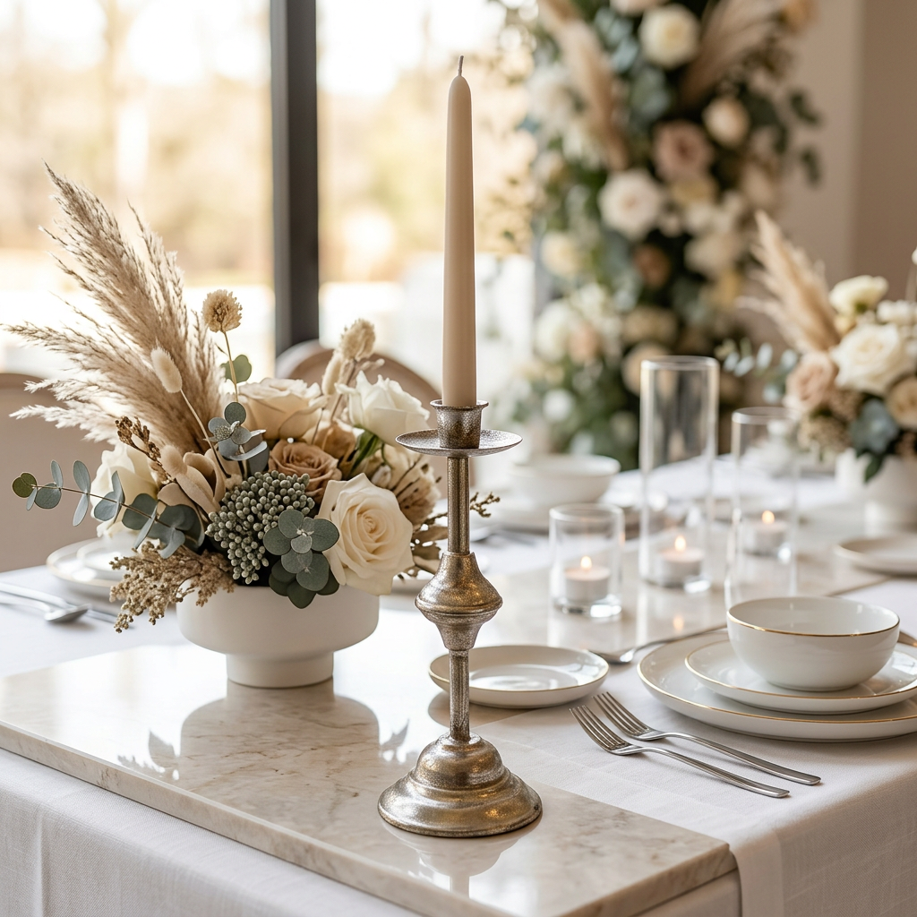Candelabro 7195 Plateado