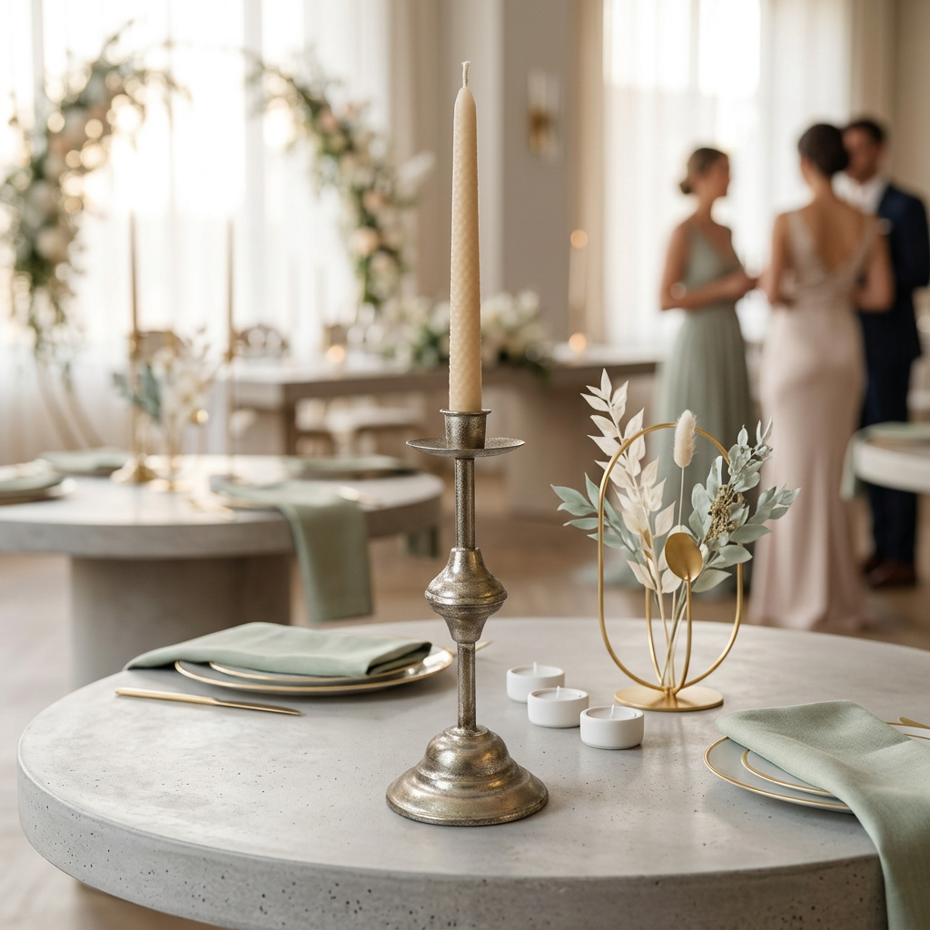 Candelabro 7195 Plateado