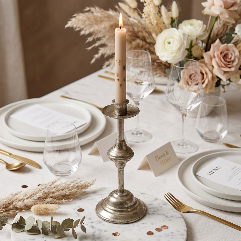 Candelabro 7195 Plateado
