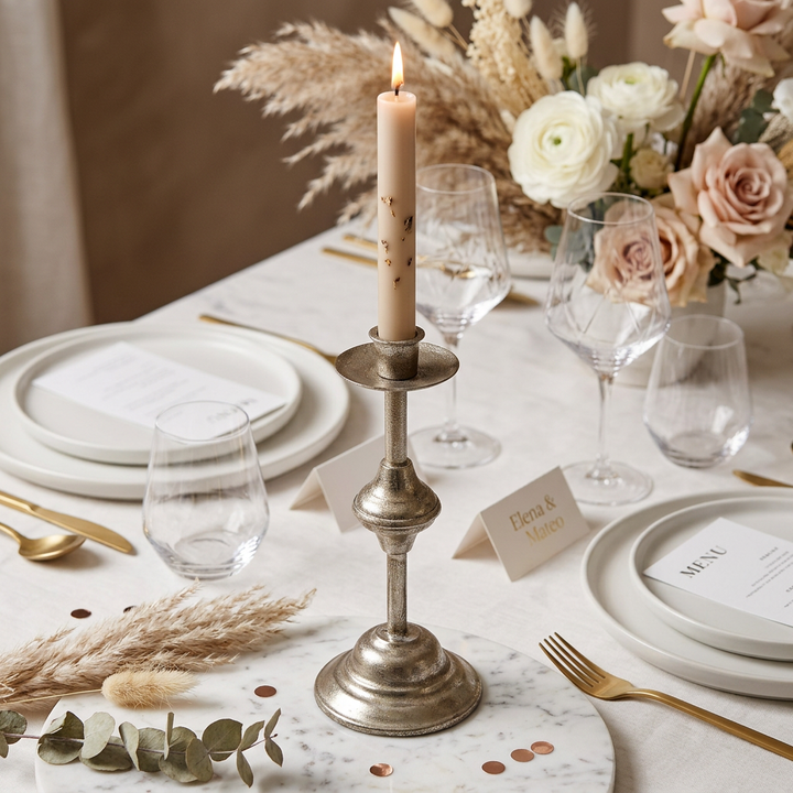 Candelabro 7195 Plateado