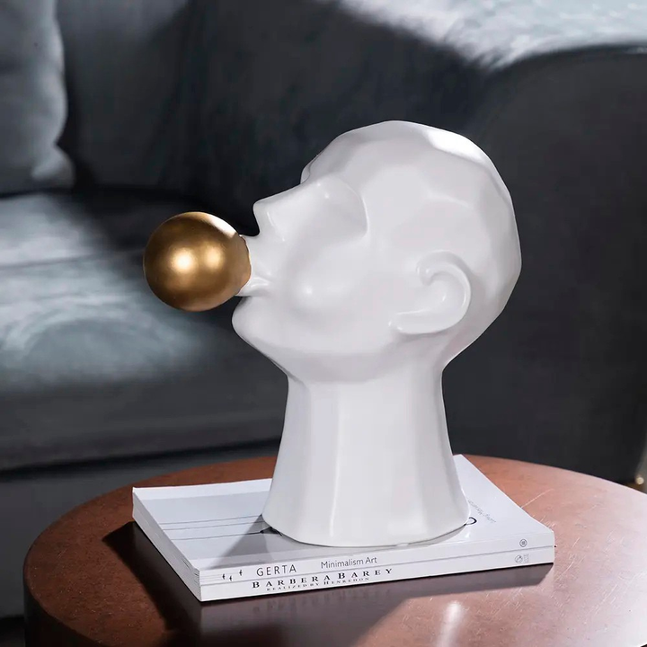 Cara Geo Globo 9000-25 Blanco Busto