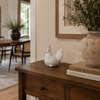 Gallo de Ceramica Blanco