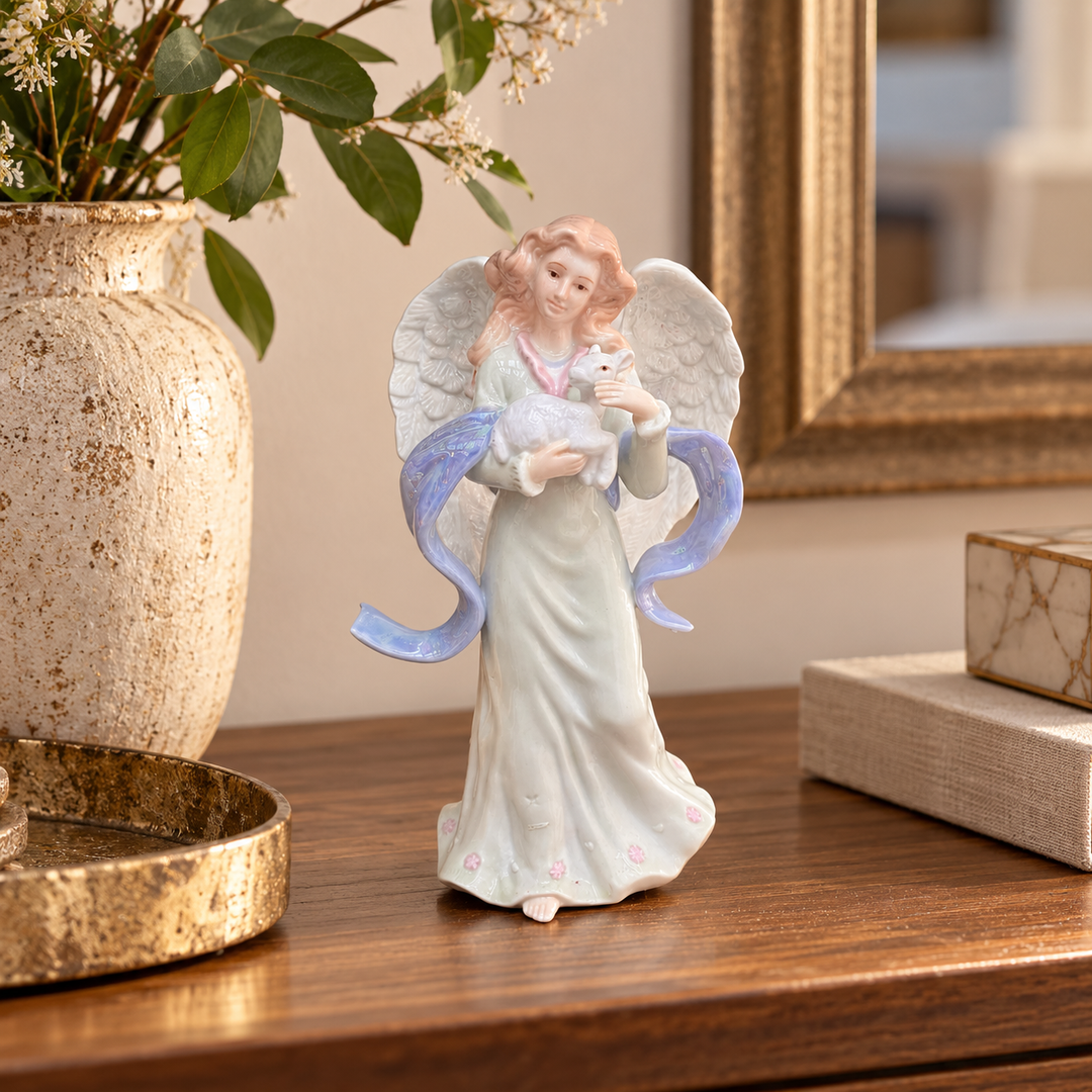 Angel de porcelana