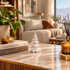 Arbol Navideño de ceramica blanco