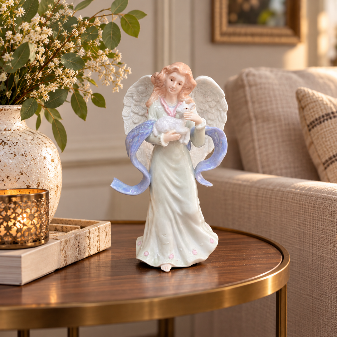 Angel de porcelana