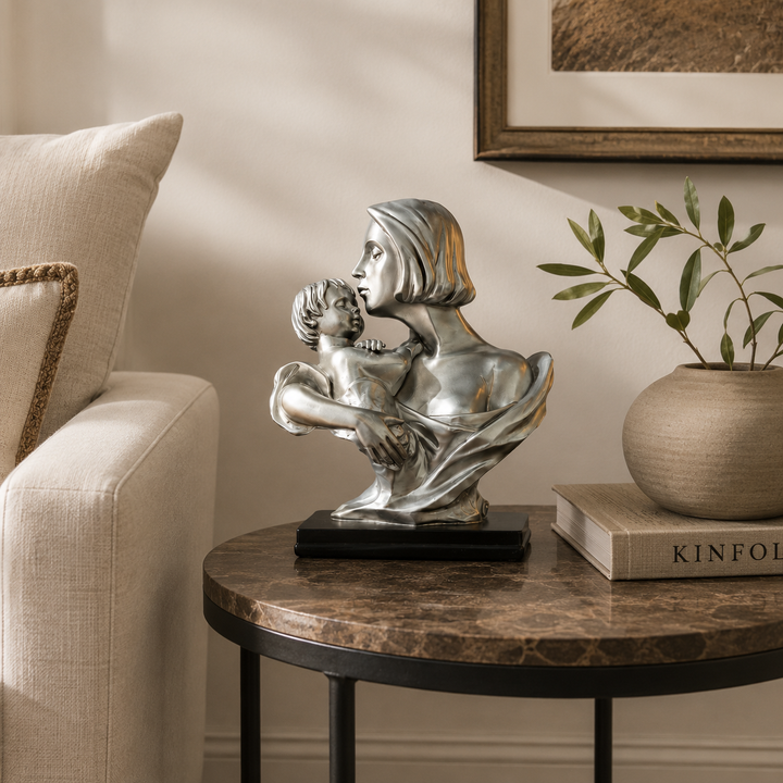 Adorno Busto Madre e hijo CASONA DECO decoración 