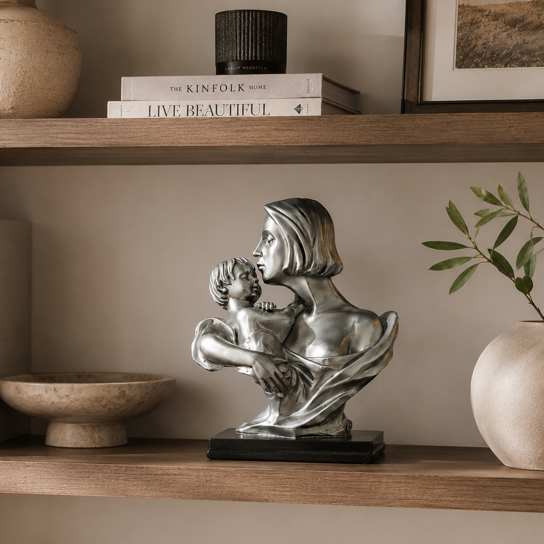 Adorno Busto Madre e hijo CASONA DECO decoración 