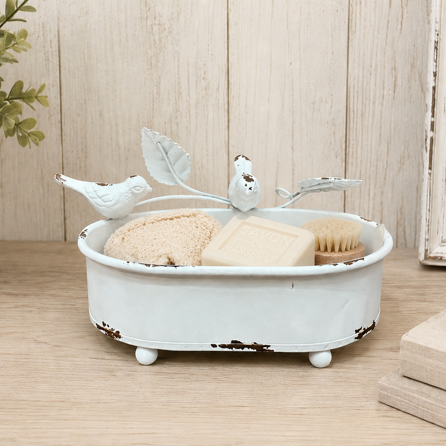 Adorno Decorativo Vintage con Pájaros CASONA DECO