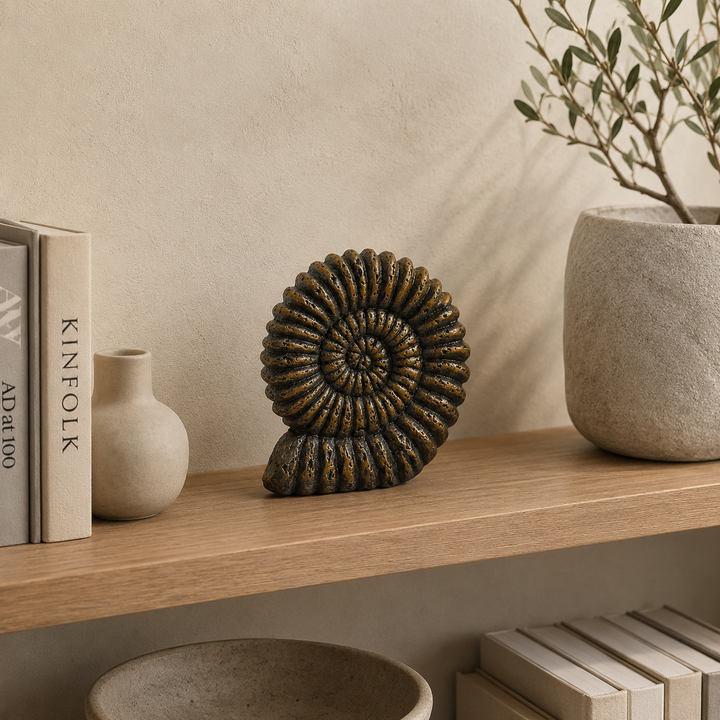 Adorno Fosil Amonites CASONA DECO decoración 