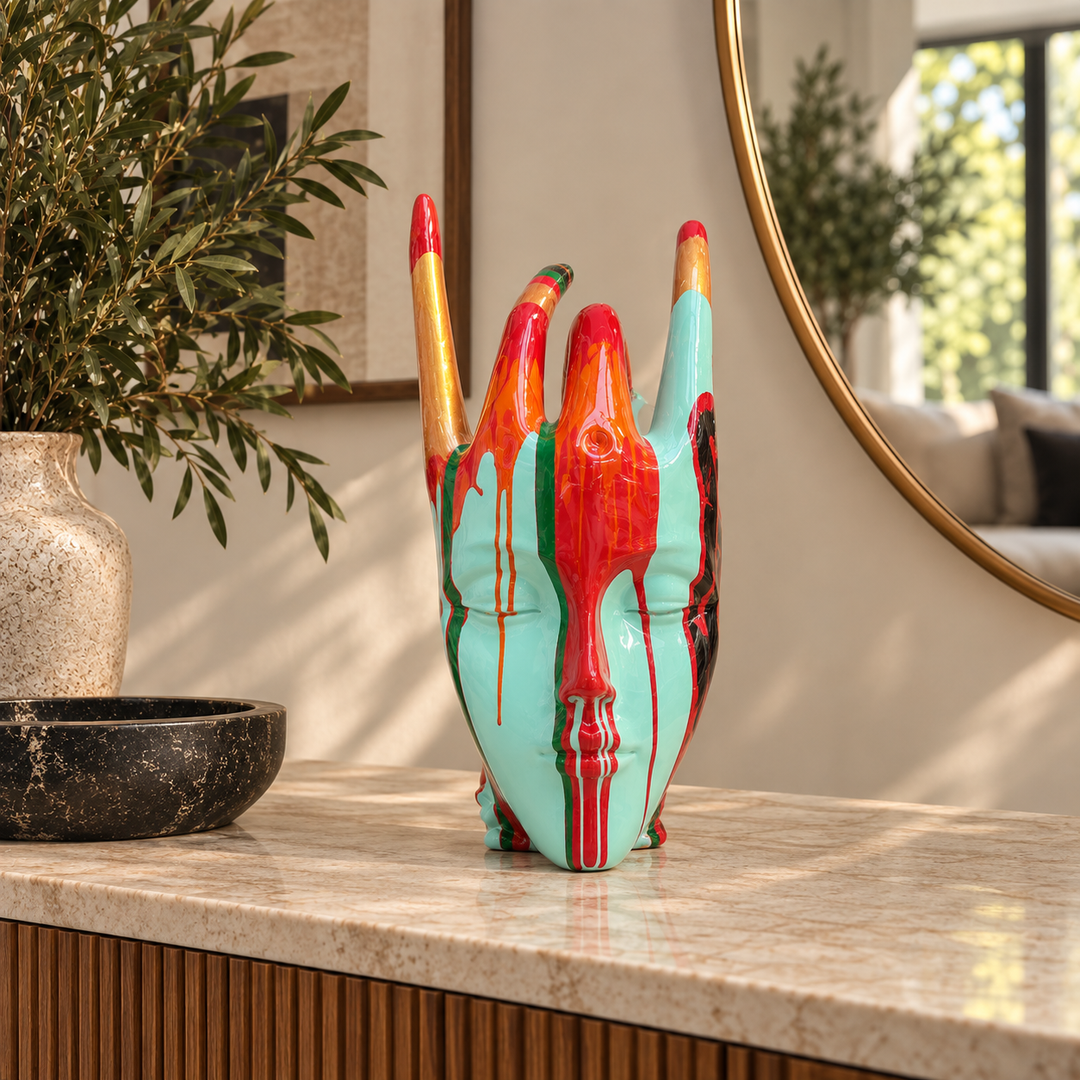 Adorno Mano Multicolor CASONA DECO