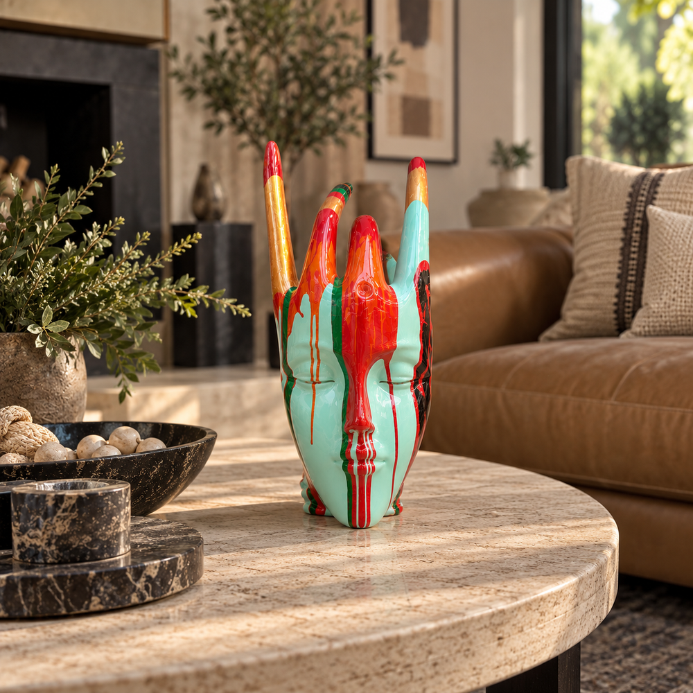 Adorno Mano Multicolor CASONA DECO