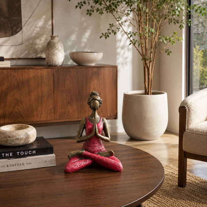 Adorno Mujer en posición de yoga CASNA DECO 