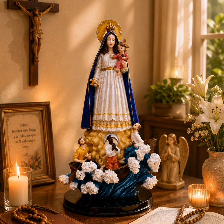 Adorno Virgen de la Caridad del Cobre CASONA DECO