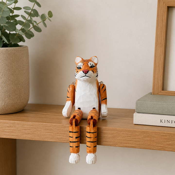 Adorno animales de madera  - Buho CASONA DECO