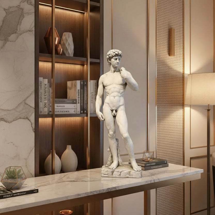 Adorno escultura David CASONA DECO