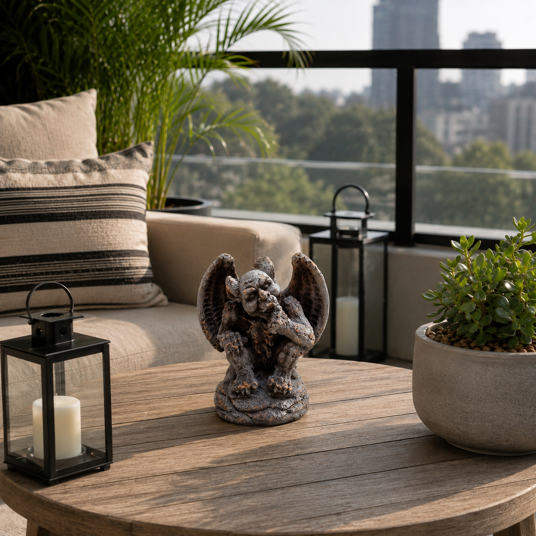 Adorno gargola pequeña CASONA DECO decoración 