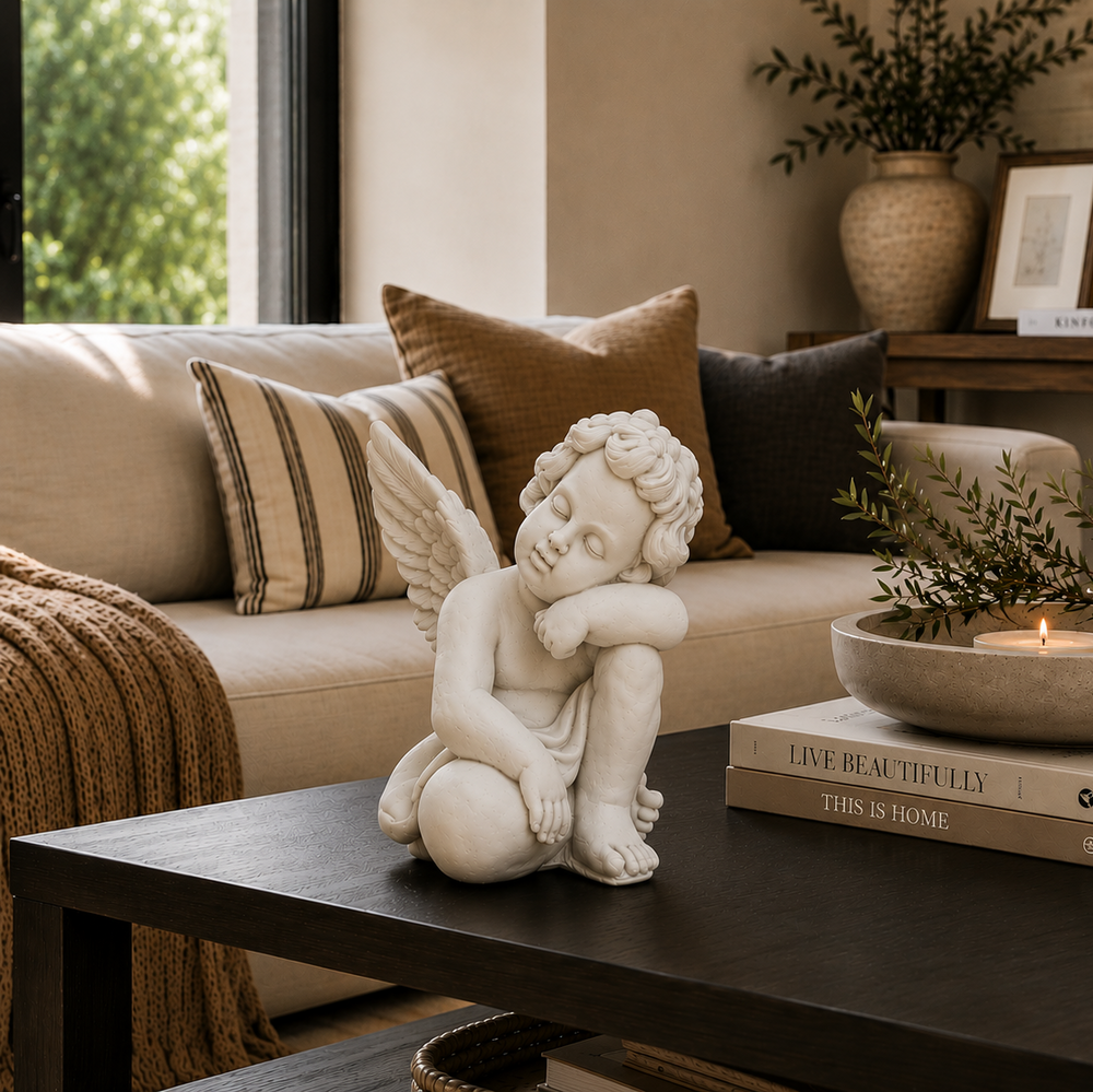Adorno Ángel del Descanso Casona Deco decoración 