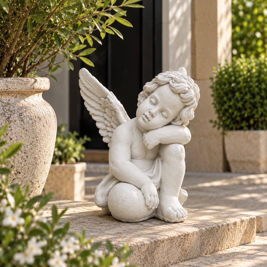 Adorno Ángel del Descanso Casona Deco decoración 