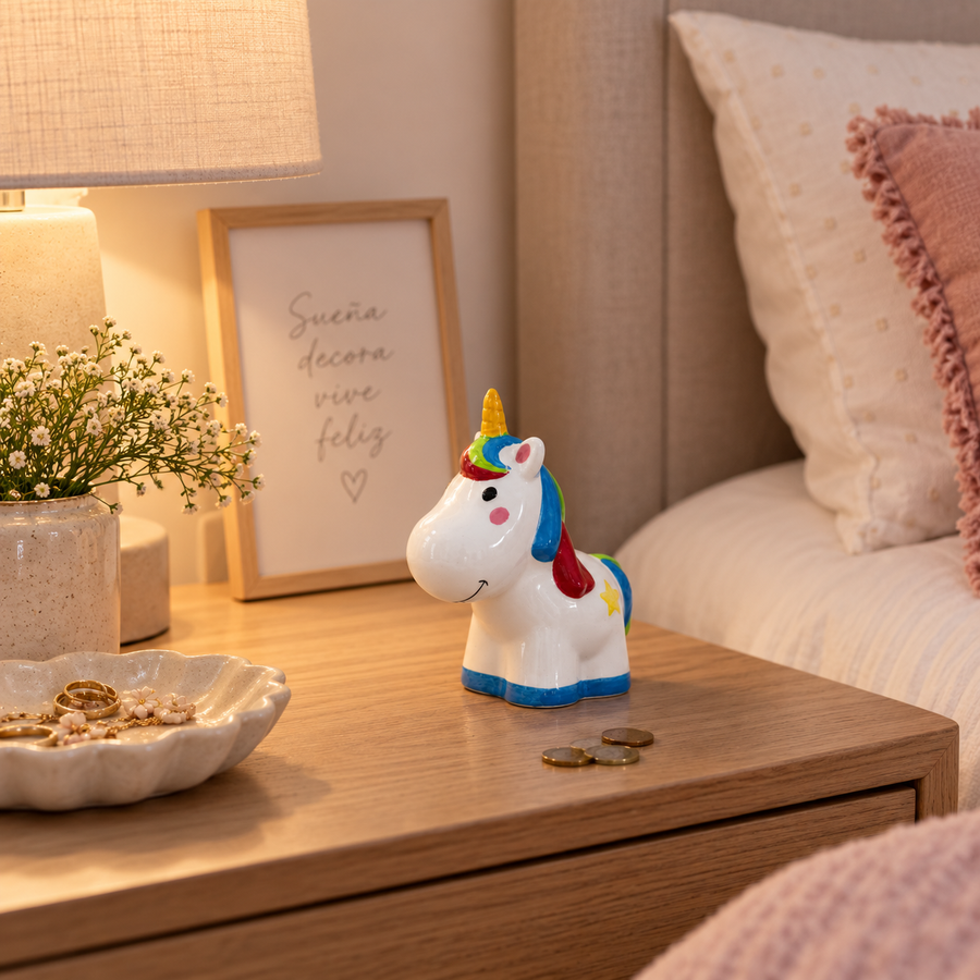 Alcancia Unicornio Mini CASONA DECO 