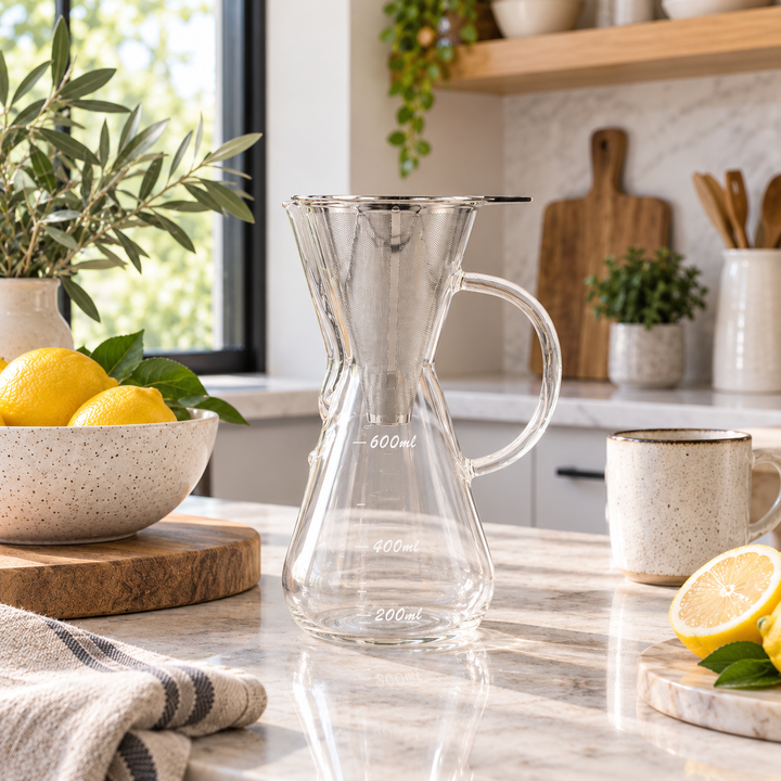 Cafetera Goteo Manual con Filtro CASONA DECO