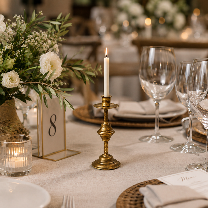 Candelabro Dorado CASONA DECO