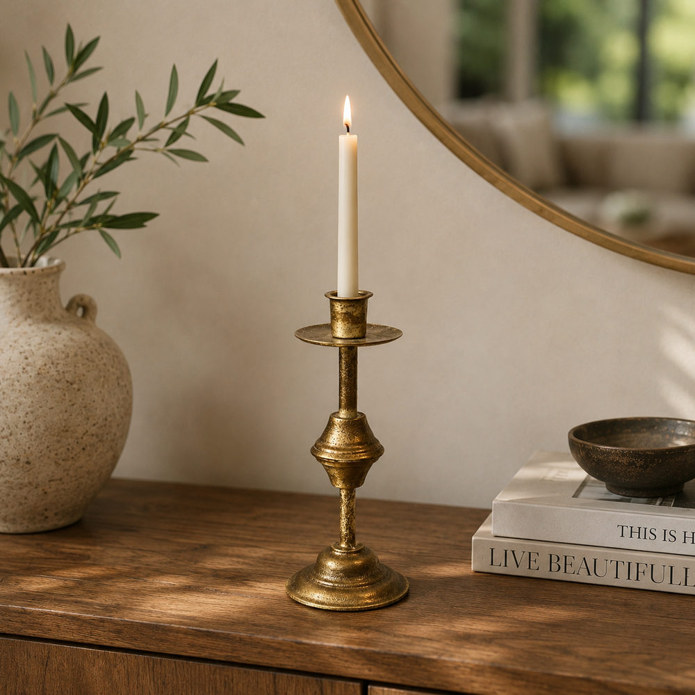 Candelabro Dorado CASONA DECO