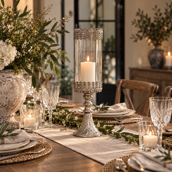 Candelabro Imperial Plateado
