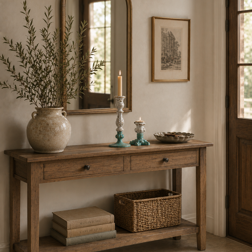 Duo candelabro celeste CASONA DECO