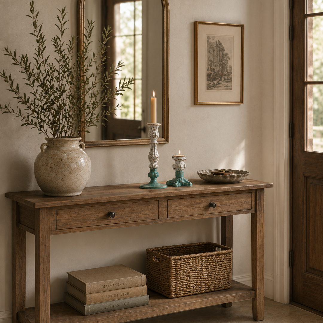 Duo candelabro celeste CASONA DECO