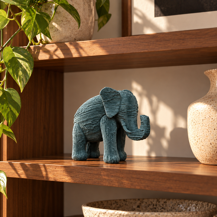 Elefante decorativo Gamuza CASONA DECO 