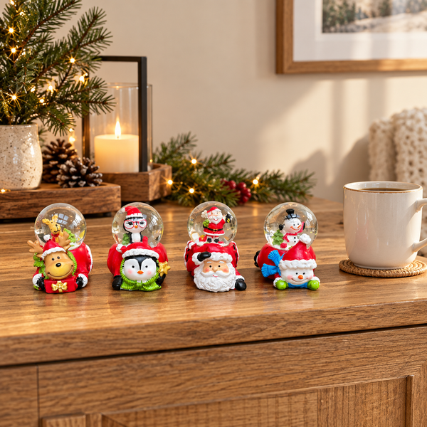 Esfera decorativa Navideña con personajes