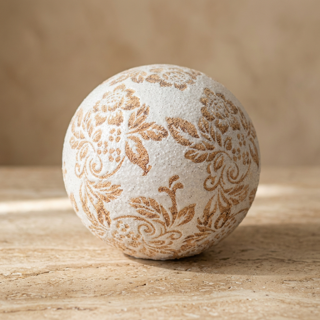 Esfera decorativa floral CASONA DECO 