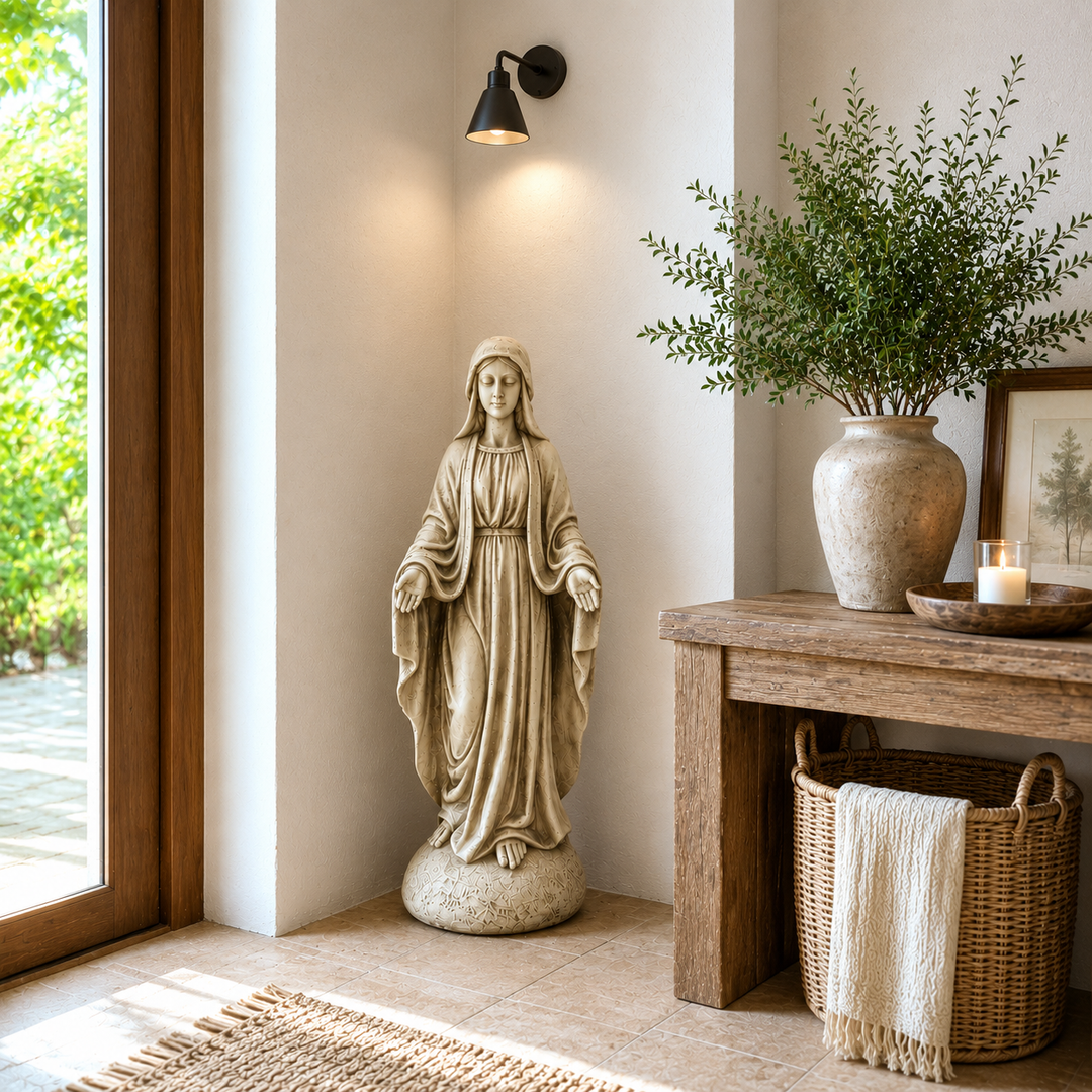 Figura Virgen María XL CASONA DECO decoración 