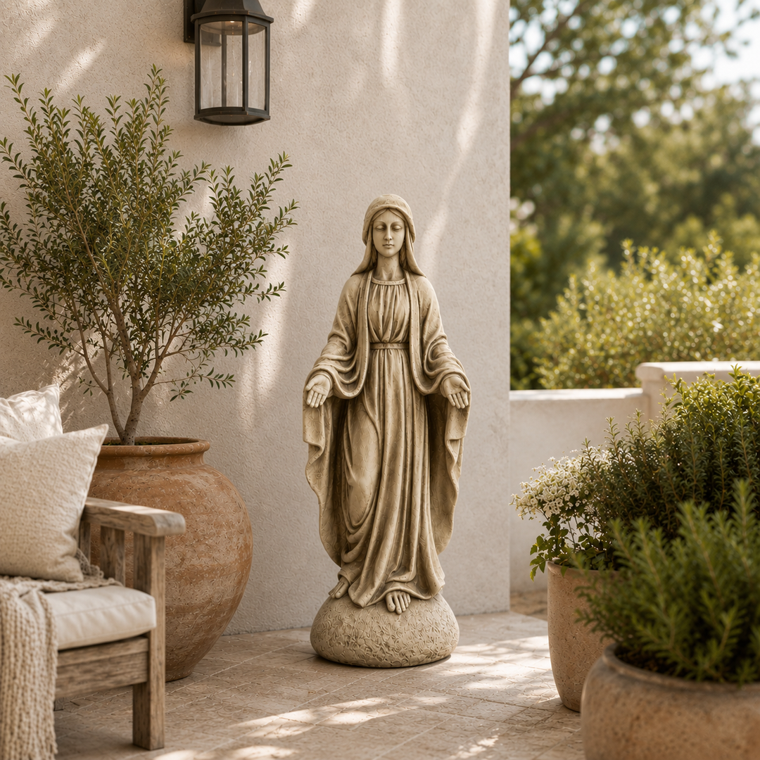 Figura Virgen María XL CASONA DECO decoración 