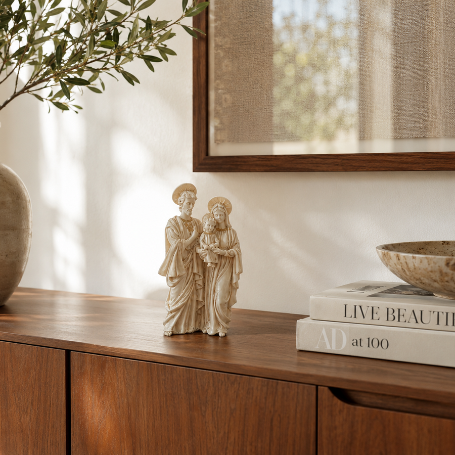 Figura decorativa Sagrada Familia CASONA DECO