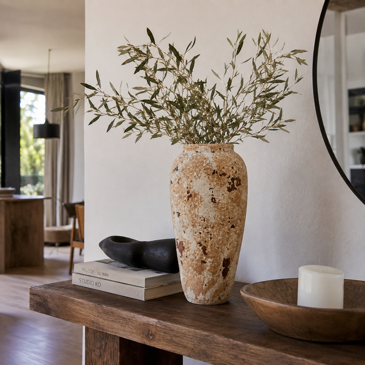 Jarron Nórdico terracota CASONA DECO decoración 