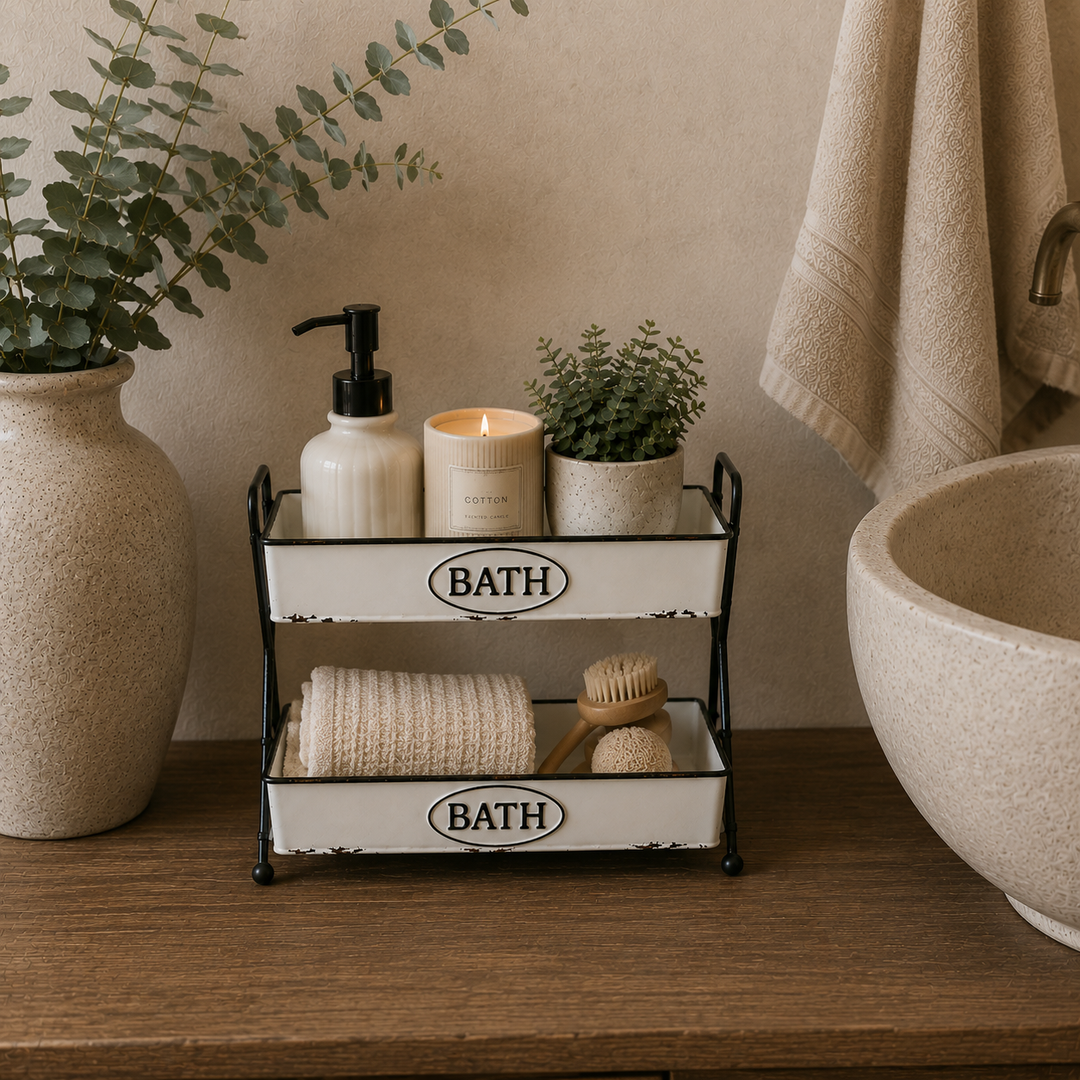 Organizador de Baño Bath Doble CASONA DECO