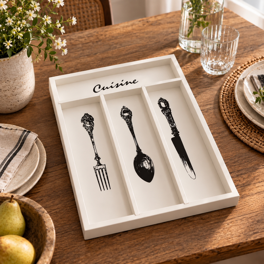 Organizador de Cubiertos Abierto CASONA DECO