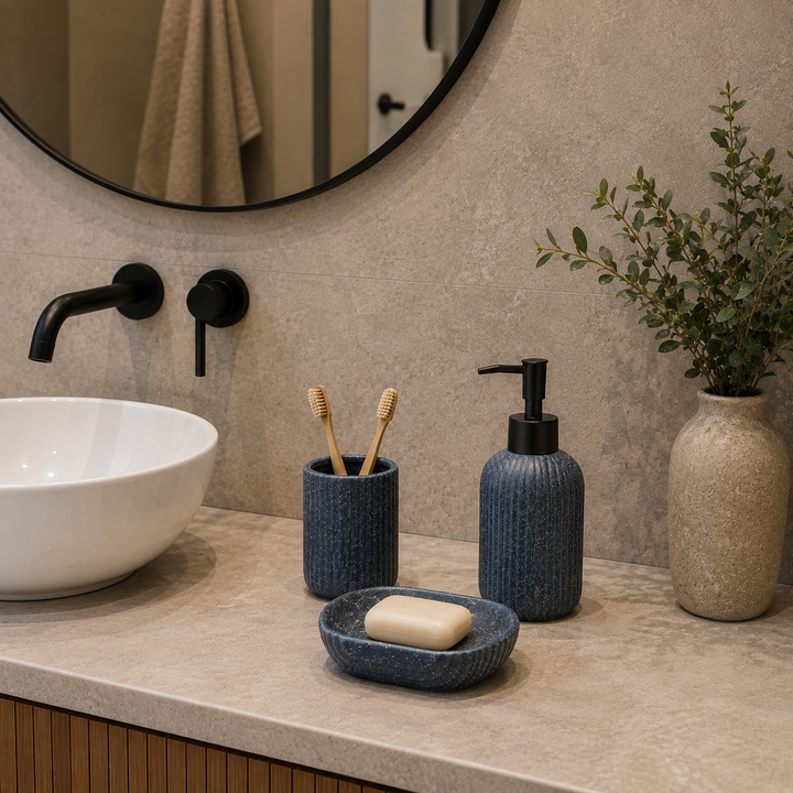 Set de Baño con dispensador