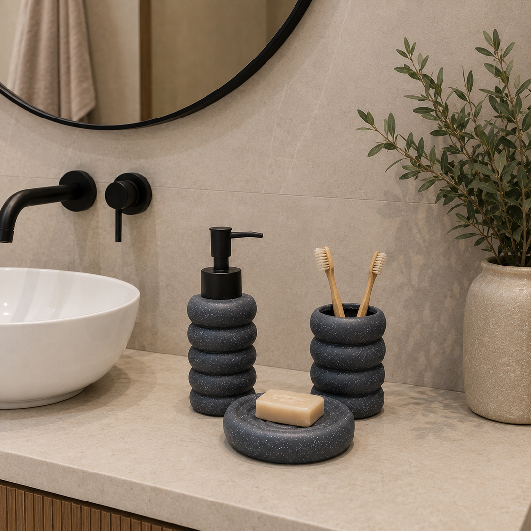 Set de Baño con dispensador