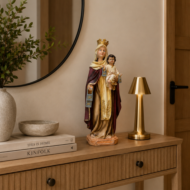 Adorno Virgen del Carmen CASONA DECO