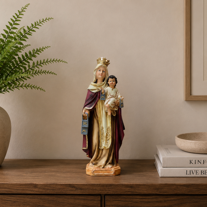 Adorno Virgen del Carmen CASONA DECO